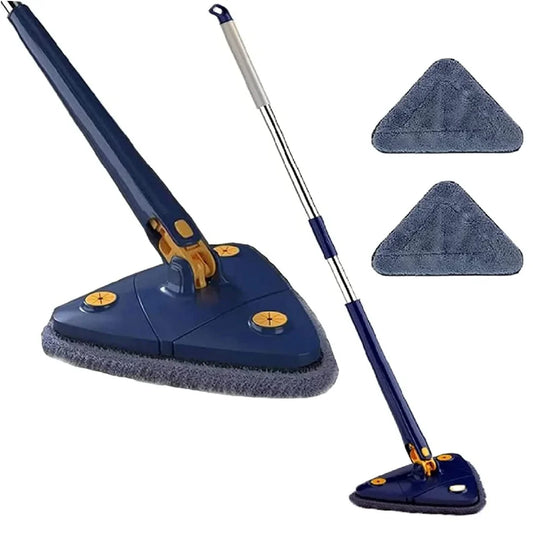 360° Rotating Adjustable Mop – Easy Floor Cleaning Microfiber Mop