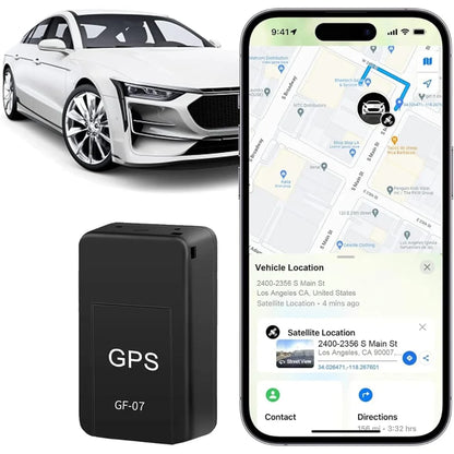 Mini GPS Tracker – Portable Real-Time Tracking Device for Cars, Bags & Pets