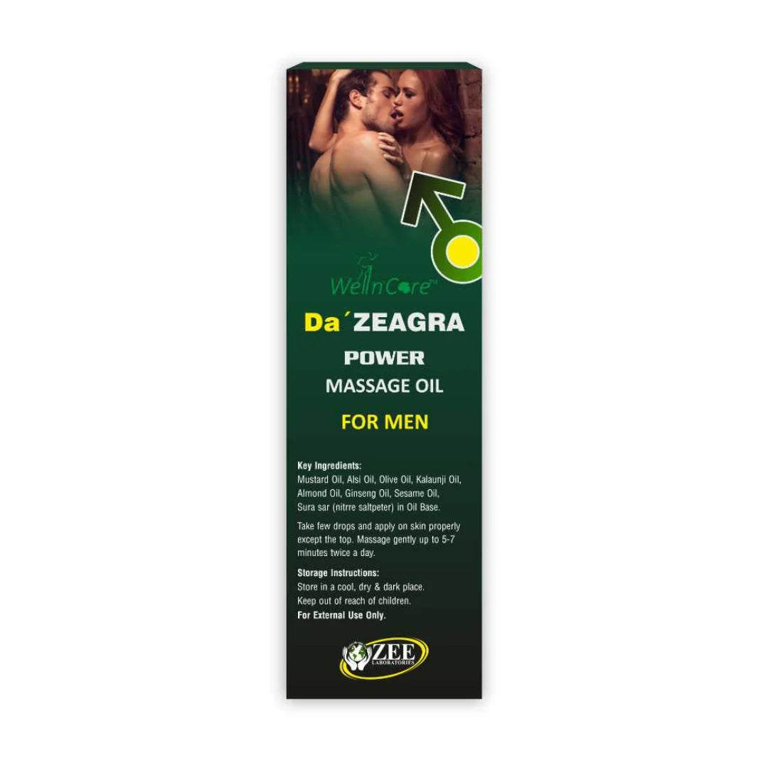 ZEAGRA Herbal Power Massage Oil