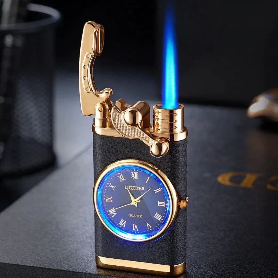Watch Torch Dual Flame Refillable Lighter